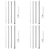 VEVOR Feather Flag Pole Kit, 4 Packs Swooper Flag Pole 16.3 ft, Sign Flag Poles for Business Advertising Flags Outdoor, with Ground Stakes and A Carrying Bag (Flag Not Included)