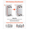 VEVOR Plate Heat Exchanger, 5 x 12 in Brazed Plate Water to Water Heat Exchanger with 20 Plates, Mounting Bracket, Sturdy Stainless Steel Construction, 170-330K BTU for Boiler, Radiant Floor Heating