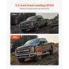 VEVOR 2.5 Inch Front Leveling Lift Kit for 2011-2023 Ford F250 F350 F450 Super Duty 4WD Models, Chassis Level Kit with Track Bar Relocation Bracket, Coil Spring Spacers, Isolators, Shock Extenders