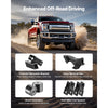 VEVOR 2.5 Inch Front Leveling Lift Kit for 2011-2023 Ford F250 F350 F450 Super Duty 4WD Models, Chassis Level Kit with Track Bar Relocation Bracket, Coil Spring Spacers, Isolators, Shock Extenders