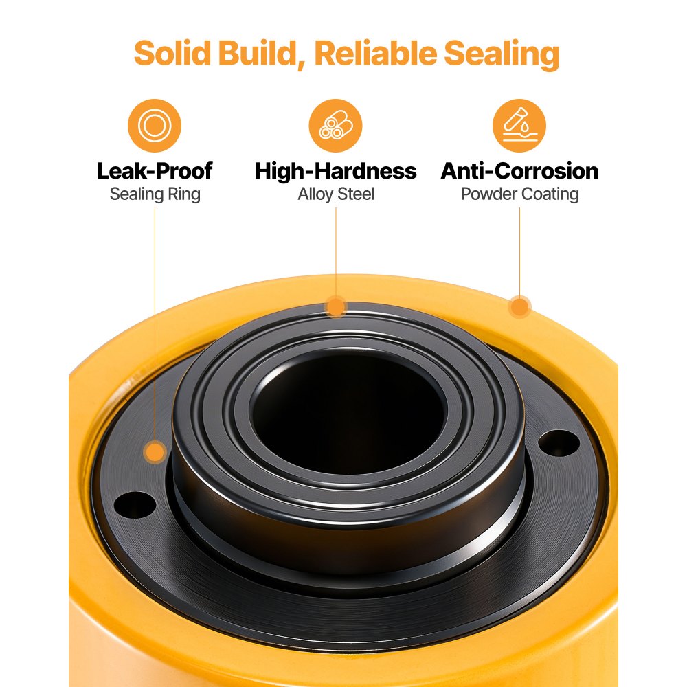 20ton 100mm Hollow Plunger Hydraulic Cylinder Jack