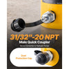 VEVOR 20T 2Inch Hydraulic Cylinder Jack Hollow Single Acting Hydraulic Ram Cylinder 50mm Hydraulic Lifting Cylinders (20T 2Inch Hollow)