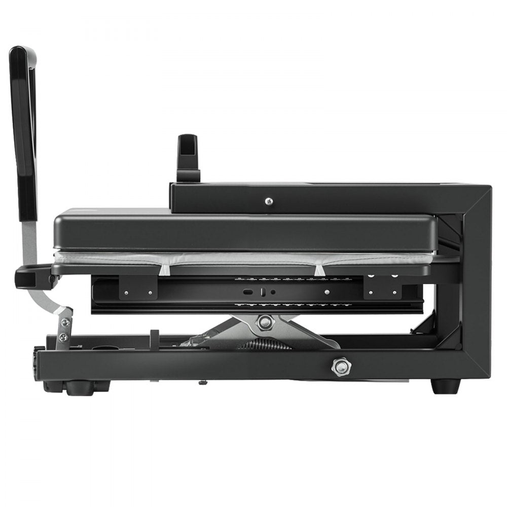 VEVOR Hybrid Heat Press 15 x 15 Inch 8-in-1 Sublimation Press Machine Black, for T-shirts/Mugs/Tumblers/Caps/Plates, Multifunction Design, Heat Up Fast and Even, All-New Patented Design, Easy to Control