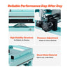 VEVOR Hybrid Heat Press Machine 15" x 15" 5-in-1 Sublimation Press Machine, for T-shirts/Mugs/Tumblers/Caps/Plates, Multifunction Design, Heat Up Fast and Even, All-New Patented Design, Light Green