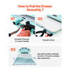 VEVOR Hybrid Heat Press Machine 15" x 15" 5-in-1 Sublimation Press Machine, for T-shirts/Mugs/Tumblers/Caps/Plates, Multifunction Design, Heat Up Fast and Even, All-New Patented Design, Light Green