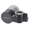 VEVOR Faucet Mount Water Filter, Horizontal Water Purifier for Sink Tap, Carbon Fiber Filter, Removes Chlorine Lead with 3 Filters, Fits Most Kitchen or Bathroom Faucets, Gray