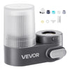 VEVOR Faucet Mount Water Filter, Vertical Water Purifier for Sink Tap, Carbon Fiber Filters, Removes Chlorine Lead with 1 Filter, Fits Most Kitchen or Bathroom Faucets, Gray