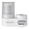 VEVOR Faucet Mount Water Filter, Vertical Water Purifier for Sink Tap, Carbon Fiber Filters, Removes Chlorine Lead with 1 Filter, Fits Most Kitchen or Bathroom Faucets, White