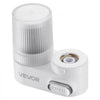 VEVOR Faucet Mount Water Filter, Vertical Water Purifier for Sink Tap, Carbon Fiber Filters, Removes Chlorine Lead with 1 Filter, Fits Most Kitchen or Bathroom Faucets, White
