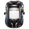 VEVOR Welding Helmet Auto Darkening, 3.94" x 3.15" True Color Welding Hood, 1/1/1/1 Solar-Powered Welder Mask 4 Arc Sensors, Wide Shade 4/5-9/9-13 for TIG MIG ARC Weld Grinding Cutting - METIS Series