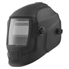 VEVOR Welding Helmet Auto Darkening, 3.66" x 1.69" True Color Welding Hood, Solar Powered Welder Mask 2 Arc Sensors, Shade 4/9-13 for TIG MIG ARC Weld Grinding - CRIUS Series (Matte Black)