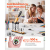 VEVOR Button Maker Machine, 2.25" / 58 mm, Solid Metal Pin Maker with 100pcs Button Parts, Circle Cutter and Magic Book, Reinforced Ergonomic Handle, Steel Mold, for DIY Badges, Pins, Key Chains