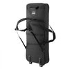 VEVOR 61 Key Keyboard Case, 40.9 x 16.9 x 5.1 in Interior, Padded Rolling Piano Case with Wheels, Sturdy Handle, 3-Pocket Storage, Gig Bag with Smooth Wheels, for 88 Note Keyboards and Electric Pianos