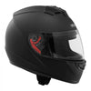 VEVOR Full Face Motorcycle Helmets, Adult Motocross Dirt Bike Helmet with Clear Visor, Lightweight Comfortable Motorcycle Street Bike Helmet for Men and Women - DOT Approved (L Size)