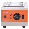 VEVOR Chocolate Tempering Machine, 9 Lbs 2 Tanks Chocolate Melting Pot with TEMP Control 86~185℉, 800W Stainless Steel Electric Commercial Food Warmer For Chocolate/Milk/Cream Melting and Heating