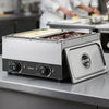 VEVOR 2-Temp Knob Chocolate Melting Machine, 2 Tanks 17.6 Lbs Choc Melter, 1600W Power, Independent Temp Control, Water Bath Heat System, Stainless Steel, 86℉ - 185℉, Cheese Warmer, Commercial & Home