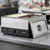 VEVOR Chocolate Melting Machine, 2 Tanks 17.6 Lbs Choc Commercial Melter, 1200W High Power, Water Bath Heating System, Stainless Steel Body, 86℉- 185℉ Temp Range, Chocolate Warmer for Cheese Milk