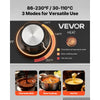 VEVOR Chocolate Melting Machine, 3 Cook Modes, 2 Tanks 9 Lbs Choc Melter, 86℉ - 230℉, 3 Cook Modes, 800W Power, Water Bath Heat System, 1/6 x 2 Pans, Stainless Steel, Cheese Warmer, Commercial & Home