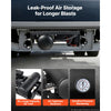 VEVOR 4-Trumpet Air Horn Kit with 150PSI 2.64 Gal Air Compressor Tank, 150dB Super Loud Train Air Horn, Strong Penetration, Pressure Gauge, Leak-Proof, Heavy-Duty, Fits 12V Truck SUV Off-Road Vehicles