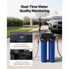 VEVOR Deionized Water System for Car Wash, Spotless Car Wash Water System with 2 x 4L DI Resin, Bypass Valve & TDS Meter, Spot-Free Deionized Water Filter for Cars RVs Motorcycles Windows