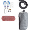 VEVOR Drywall Sander 850W Electric, Electric Sander Variable Speed 800-1750RPM, Drywall Sander Foldable Sheetrock Sander, with Telescope Handle, Vacuum Bag Drywall Sanders 6 Sand Pads