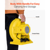 VEVOR Inflatable Blower, 380W&450W, 0.5 & 0.6 HP Bounce House Blower, Pump Commercial Air Blower for Inflatables, Bouncy Castle Electric Air Blower Fan Perfect for Bounce House, Waterslides, Yellow