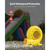 VEVOR Inflatable Blower, 680&750W, 1.0HP Bounce House Blower, Pump Commercial Air Blower for Inflatables, 3400RPM Bouncy Castle Electric Air Blower Fan Perfect for Bounce House, Waterslides, Yellow