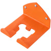 VEVOR Garage Organizer Trimmer Rack 5.9 Inch 2 Pack 180 lbs Total Load, Wall Mounted Garden Power Tool Hanger Weed Whackers Holder for Grass/Hedge Trimmer, Leaf Blower, Chainsaw, Garden Tools, Orange