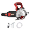 VEVOR Wall Chaser, 2500W 38 mm Cutting Width,Wall Groove Cutting Machine 34MM Cutting Depth,Wall Slotting Machine With 5 Saw Blades 4.5" Diameter 6300r/Min,One-time Forming Dustless