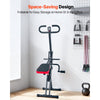 VEVOR Squat Machine, Deep Squat Rowing Machine for Home, Easy Setup & Foldable Exercise Equipment, Glute Trainer Machine with 12-Gear Adjustable Resistance, Glutes & Leg Home Workout Machine, Black