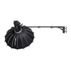 VEVOR Ring Light Wall Mount Boom Arm, 39.37 in/100 cm, Triangle Boom Arm Support 180° Rotation, Heavy Duty Wall Stand Tirpod Support, for Studio Video Light, Monolight, Photography, Softbox, Reflector