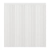 VEVOR Wall Molding Kit, Wainscoting Panels, Lightweight Paintable Polystyrene, Easy to Install,  Wide & Narrow Accent Wall Trim for Interior Décor Living Room, Bedroom, White (77.5 x 38.6 in )