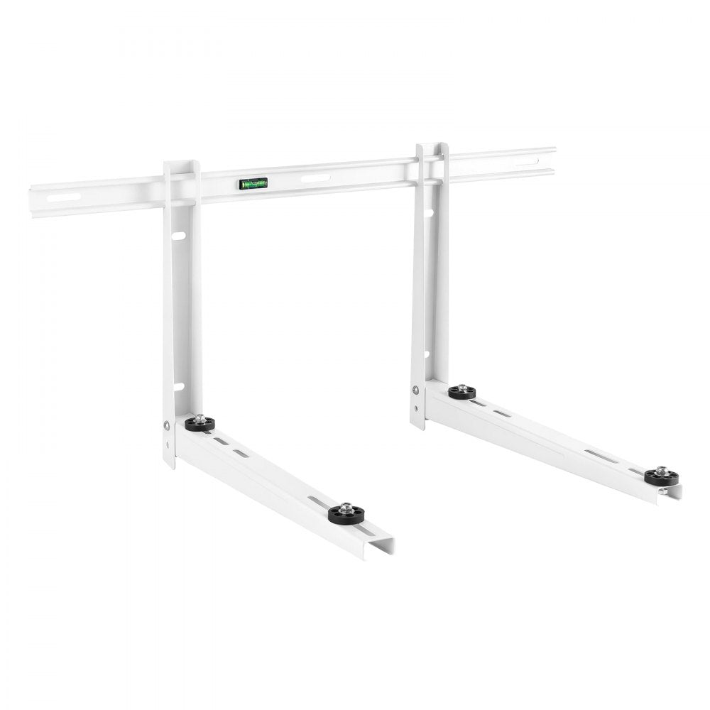 VEVOR Mini Split Wall Mounting Bracket for 7000 BTU to 12000 BTU Outdoor, Wall Mount for Ductless Air Conditioner, Minisplit AC, Heat Pump, 400 lbs Load Capacity, Galvanized Steel, Anti-Rust Coating