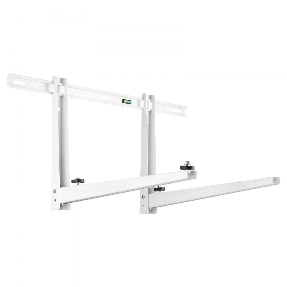 VEVOR Mini Split Wall Mounting Bracket for 7000 BTU to 12000 BTU Outdoor, Wall Mount for Ductless Air Conditioner, Minisplit AC, Heat Pump, 400 lbs Load Capacity, Galvanized Steel, Anti-Rust Coating
