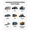 VEVOR Diesel Heater, 8KW, DC 12V/24V, All in One Portable Diesel Air Heater with Remote Control and LCD Screen, Fast Heating Low Noise, 1.3 Gal Fuel Tank for Vehicles, Vans, RVs, Campers, and Trucks