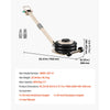 VEVOR Air Jack, 3 Ton/6613 lbs Triple Bag Air Jack, Airbag with Six Steel Pipes, Lift Up to 17.7 inch/450 mm, 1-6 s Fast Lifting Pneumatic with Adjustable Long Handle for Car, SUV, Pickup Truck Repair