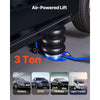 VEVOR Air Jack, 3 Ton/6613 lbs Triple Bag Air Jack, Airbag with Six Steel Pipes, Lift Up to 17.7 inch/450 mm, 1-6 s Fast Lifting Pneumatic with Long Handle & Rubber Pad for Cars, SUVs, Pickup Trucks