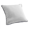 VEVOR 20 x 20 in Throw Pillow Inserts, Set of 2, Firm and Fluffy Decorative Down Alternative Pillows with Polyester Fiber, Square White Cushion with Zipper, for Indoor Bed Couch Sofa and Living Room