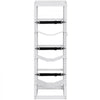 VEVOR Refrigerant Tank Rack, with 3 x 30-50lb Bottle Tanks, Cylinder Tank Rack 14.64x13.97x46.06 in, Refrigerant Cylinder Rack Gas Cylinder Racks and Holders for Freon, Gases, Oxygen, Nitrogen