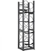 VEVOR Refrigerant Tank Rack, with 3 x 30lbs and Other 3 Small Bottle Tanks, Cylinder Tank Rack 12.79x12.99x47.12 in, Refrigerant Cylinder Rack and Holders for Freon, Gases, Oxygen, Nitrogen
