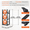 VEVOR Refrigerant Tank Rack, with 3 x 30lbs Bottle Tanks, Cylinder Tank Rack 12.79x12.99x33.07 in, Refrigerant Cylinder Rack Gas Cylinder Racks and Holders for Freon, Gases, Oxygen, Nitrogen