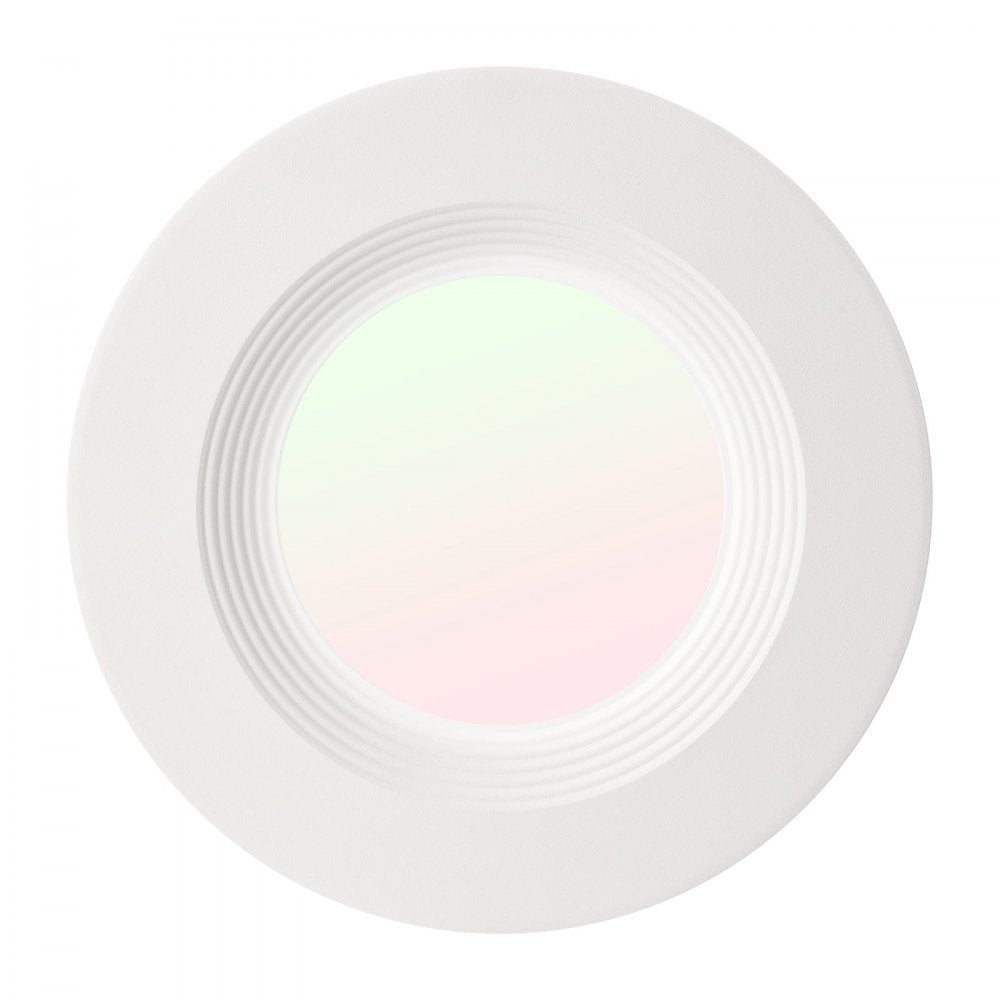 VEVOR 12 Pack LED Recessed Lighting, 5/6 Inch, Retrofit Can Lights, 1050 LM 13W 120V, Selectable 5CCT 2700K/3000K/3500K/4000K/5000K, 10% to 100% Dimmable, Compatible with E26 Base and TP24 Connector
