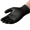 VEVOR Disposable Gloves, 4.5 Mil Black Nitrile Gloves with Textured Fingertips, Latex & Powder-Free, Food-Grade, Puncture Resistance, Ideal for Medical Exams, Cooking and Cleaning, 1000 Count, Large