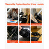 VEVOR Disposable Gloves, 4.5 Mil Black Nitrile Gloves with Textured Fingertips, Latex & Powder-Free, Food-Grade, Puncture Resistance, Ideal for Medical Exams, Cooking and Cleaning, 100 Count, Medium