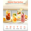 VEVOR Drinking Glasses Set, 16-Piece Crystal Glass Cups, Elegant Mixed Glassware Set, with 8 Pcs 18.26 Oz Highball and 8 Pcs 11.5 Oz Cocktail Drinkware for Kitchen, Beer, Smoothie, Juice, Soda, Wine