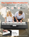 Play together make practice fun - 600 rhythms, 680 tones, 200 demo songs (bench not included)