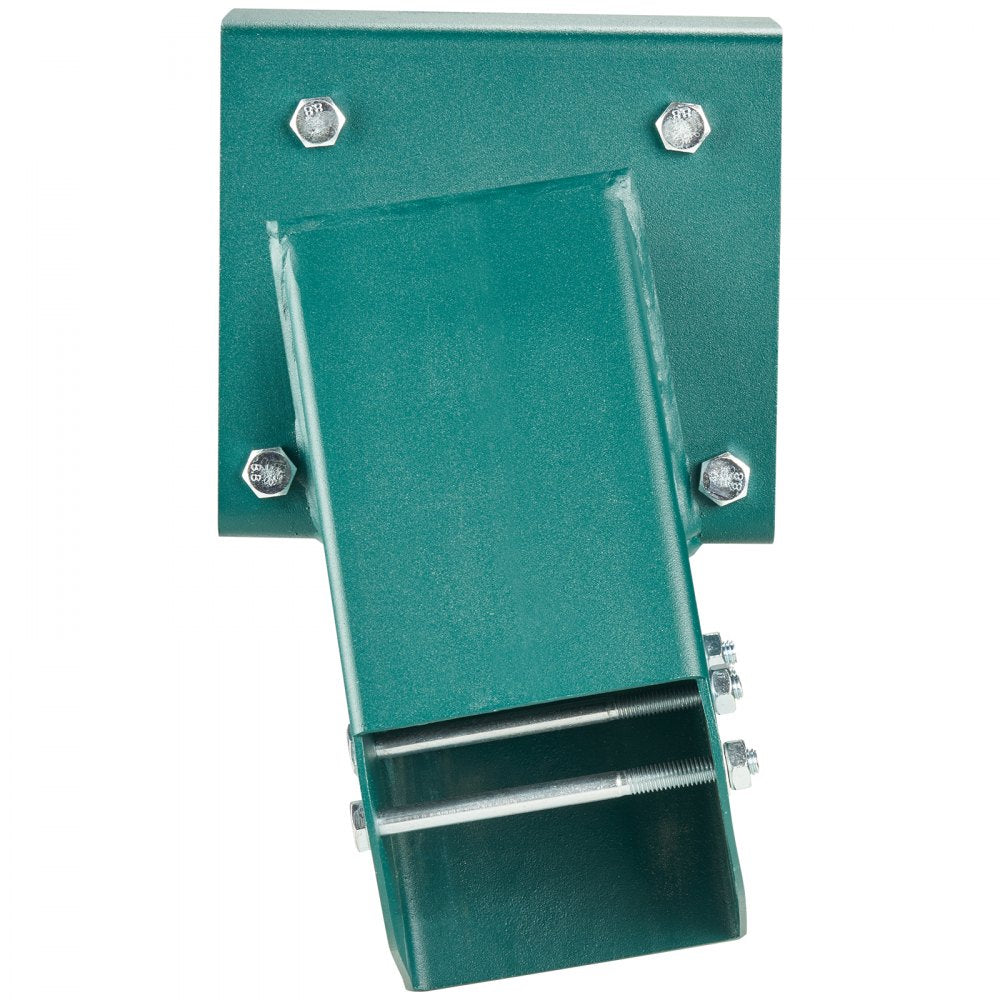 VEVOR A-Frame Middle Swing Set Brackets, Heavy Duty Carbon Steel Swing with Mounting Hardware, DIY Swing Bracket Swing Kit for 4x4  (actual 3.7" x 3.7") Legs & 4x6 (3.7" x 5.7")Beam, Green (2 Pcs)