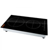 VEVOR Electric Cooktop, 2 Burners, 12'' Induction Stove Top, Built-in Magnetic Cooktop 3000W, 9 Heating Level Multifunctional Burner, LED Touch Screen w/ Child Lock & Over-Temperature Protection