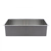 VEVOR 33-inch Kitchen Undermount Single Bowl Sinks, Stainless Steel Drop-In Farmhouse Basin with Ledge & Accessories, Household Dishwasher Sinks for RV, Prep Kitchen, Laundry Room, Bar