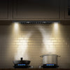 VEVOR Range Hood Insert, 30 Inch Built-in Kitchen Vent Hood, 800CFM  Steel Stove Hood, with Gesture & Touch Control, LED Light, Baffle Filters, 4-Speed Exhaust Fan, Ducted/Ductless Convertible